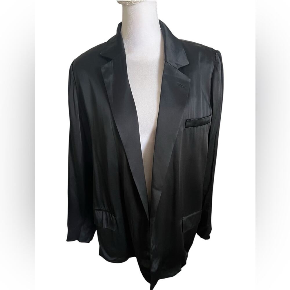 Ralph Lauren Collection Purple Label Satin Jacket Quinton Blazer NWT New